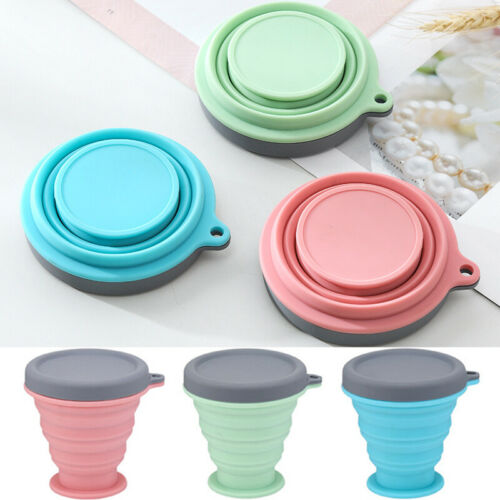 Silicone Collapsible Travel Coffee Cup – 200ml