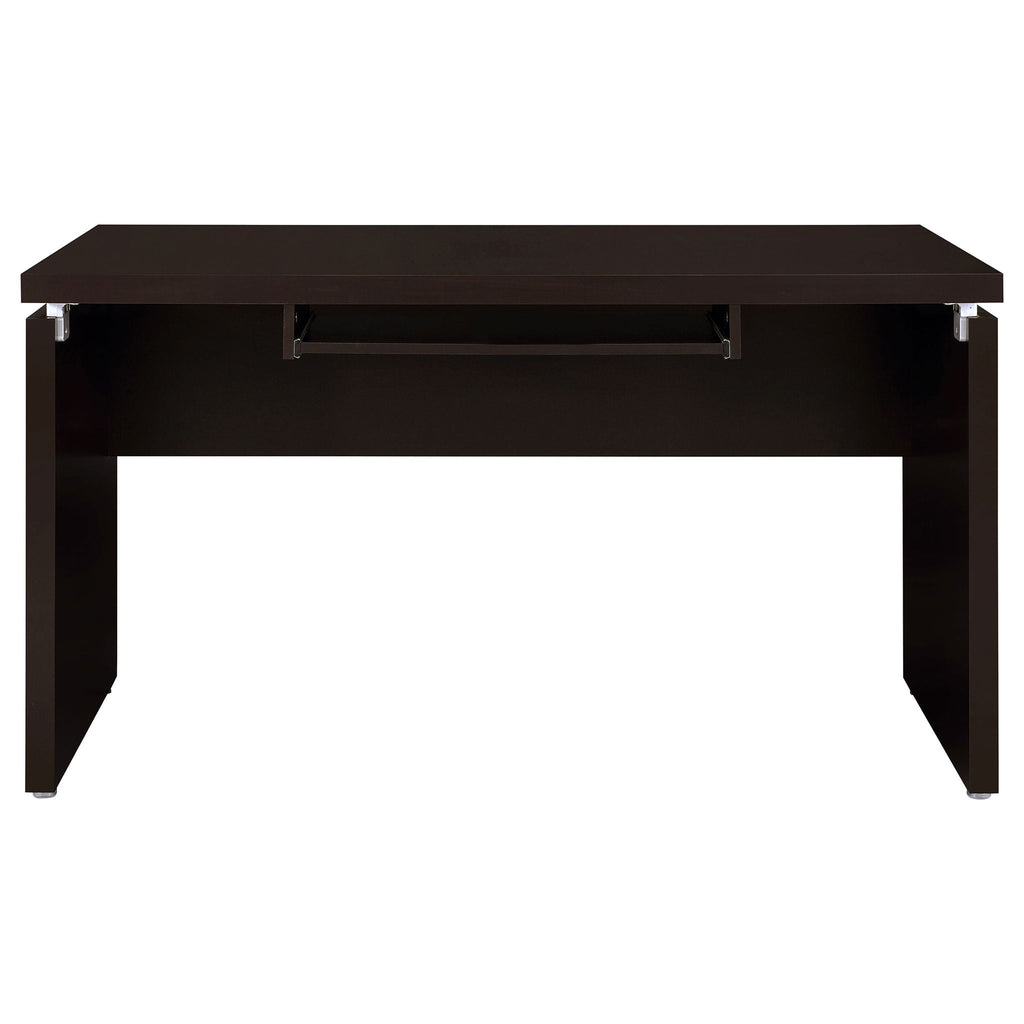 Ulloa - L Shape Desk With Mobile File Cabinet - Cappuccino