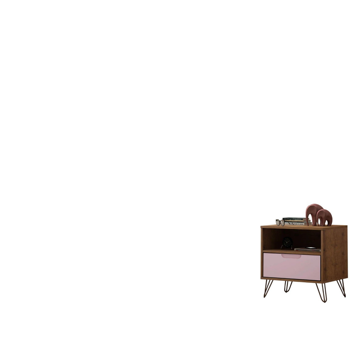 Rockefeller - Nightstand With 1 Drawer