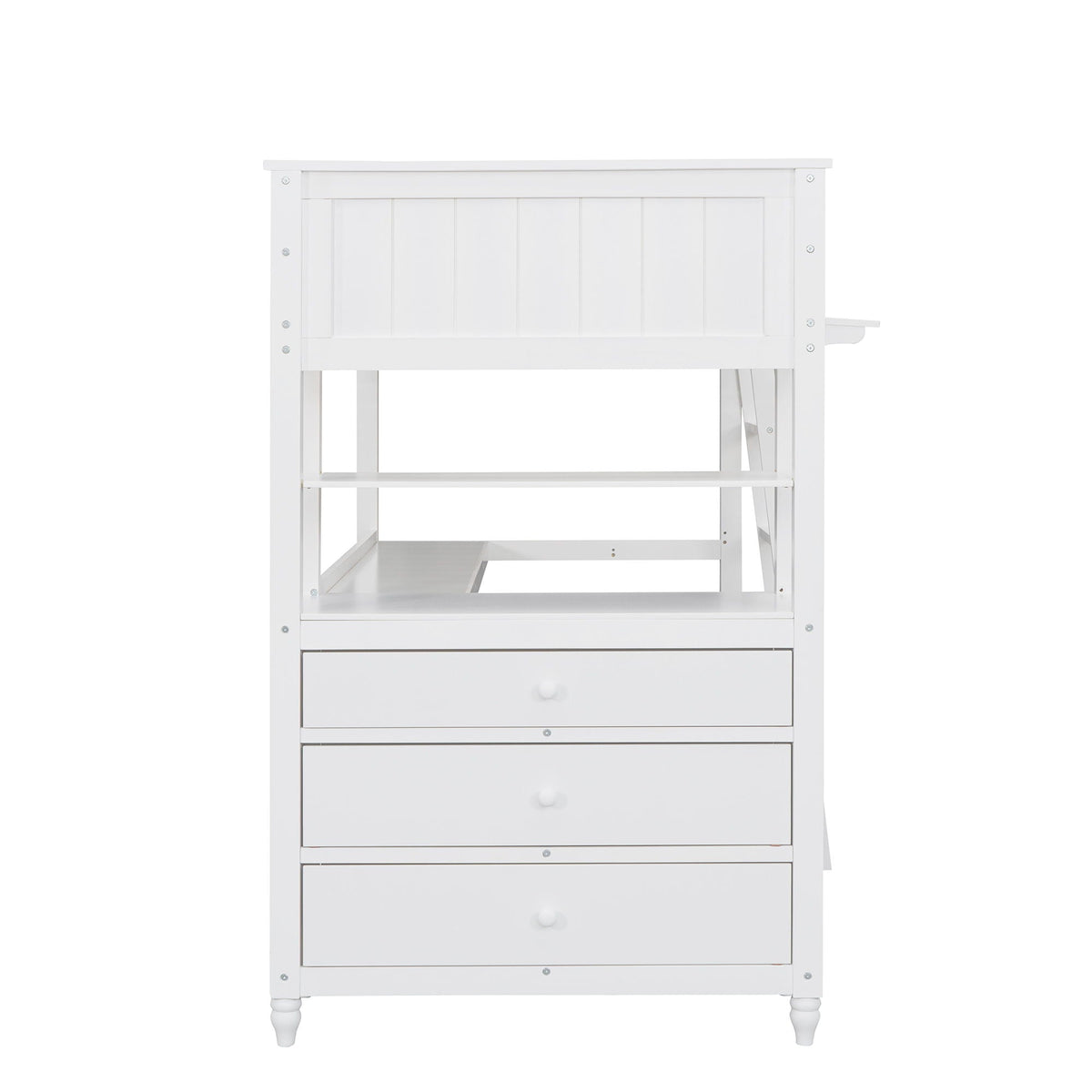Loft Bed With Drawers With Desk And Shelves