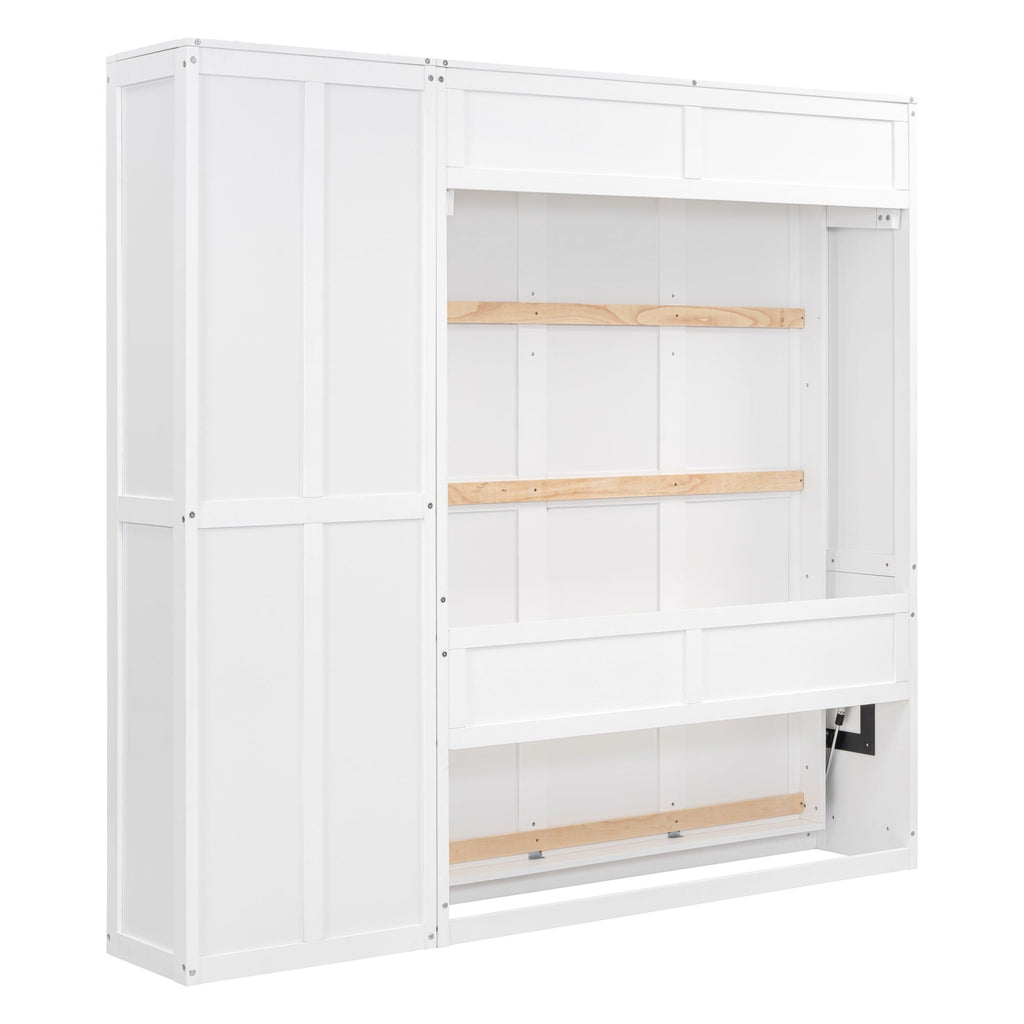 Murphy Wall Bed With Shelves