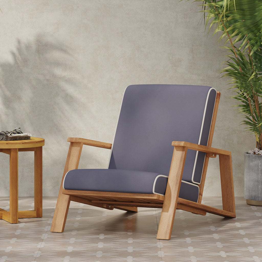 Patio Lounge Chair, Outdoor Club Chair