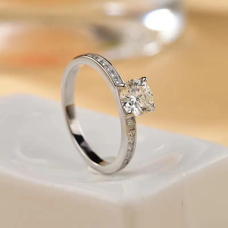 2 Carat Sparkala™ Zircon 925 Sterling Silver Ring