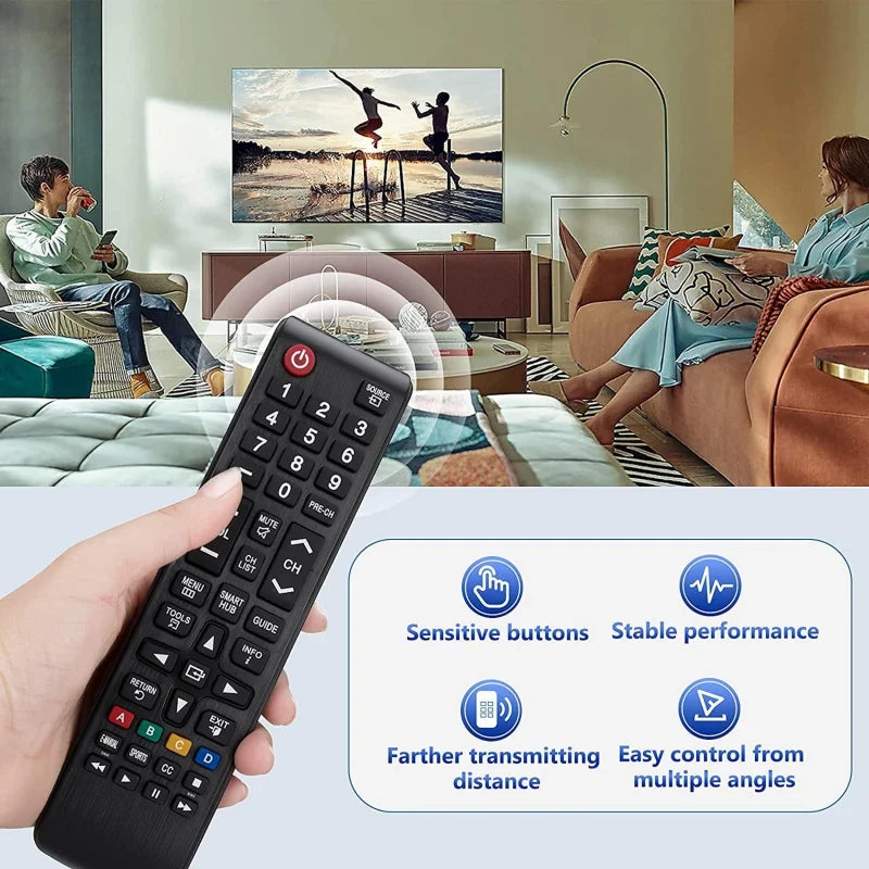 New TV Remote Control Smart TV Replacement Remote Control BN59-01175N for Samsung TV LED 3D Universal