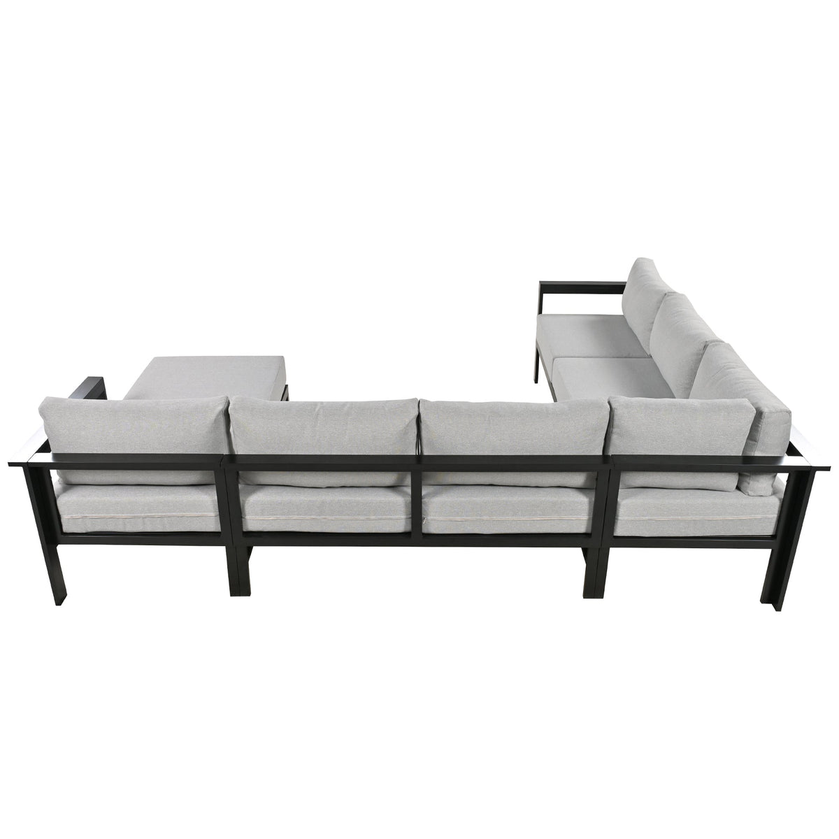 U_Style U-Shaped Outdoor Sectional Sofa Set