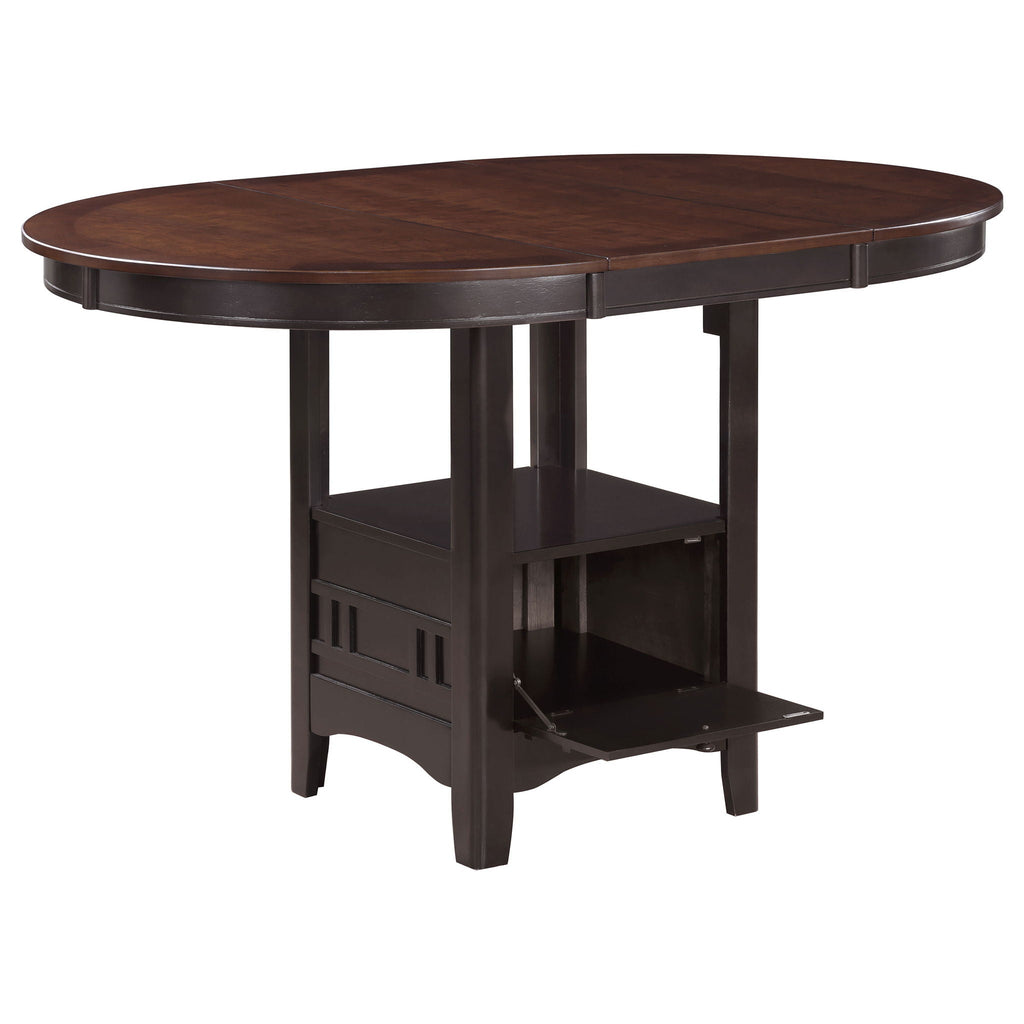 Hester - Extension Counter Dining Table - Chestnut