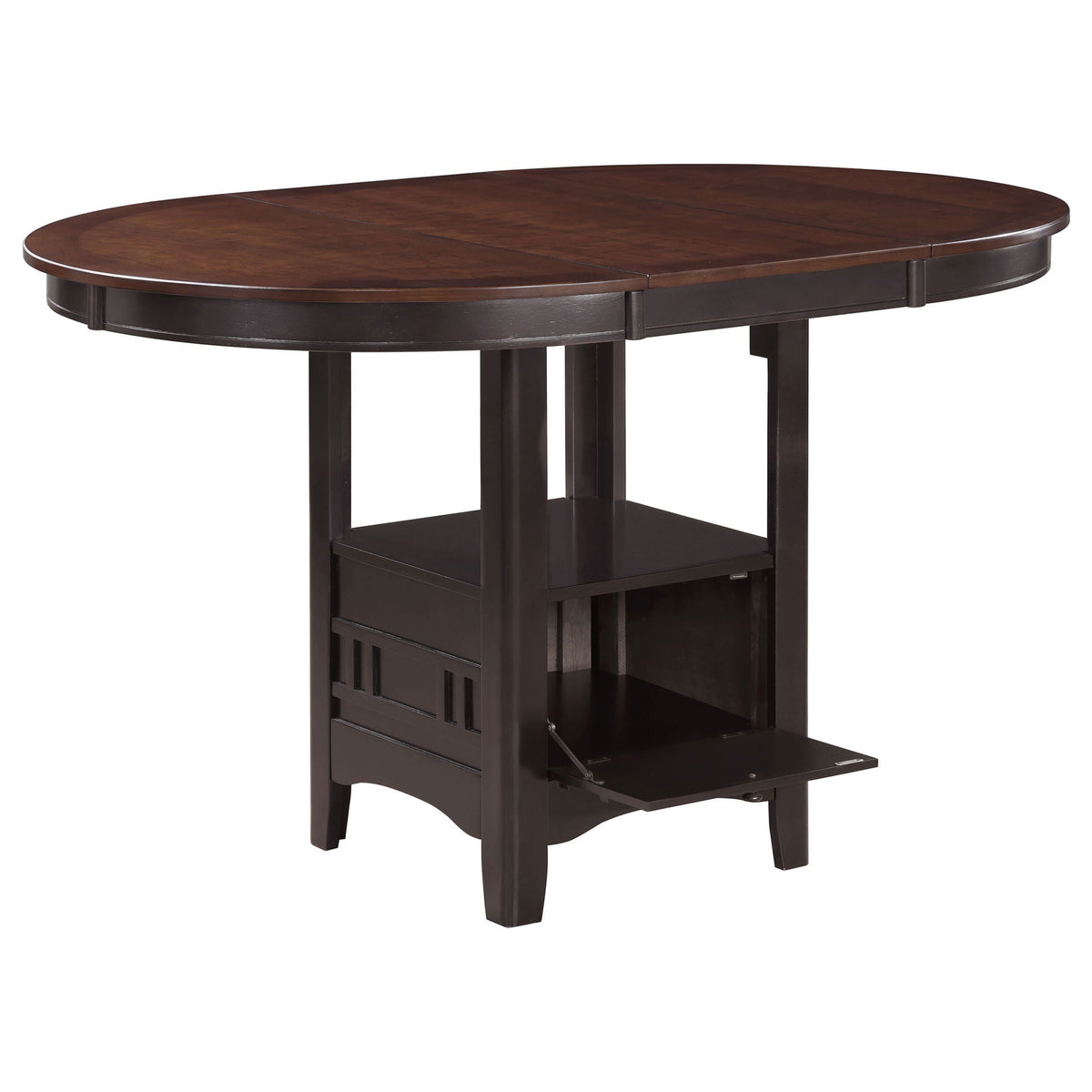 Hester - Extension Counter Dining Table - Chestnut