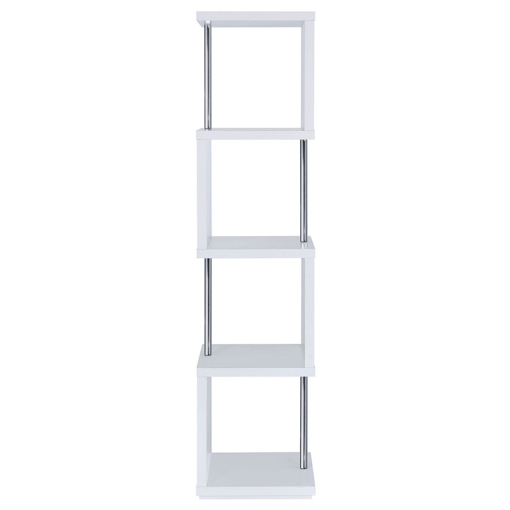 4 Tier Bookcase With Accents