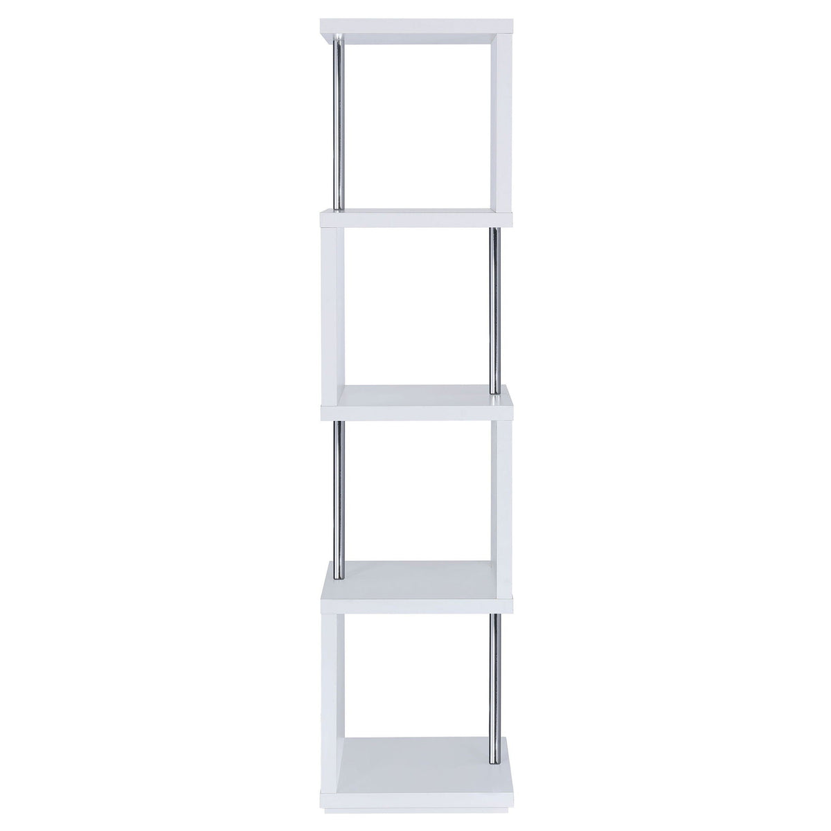 4 Tier Bookcase With Accents