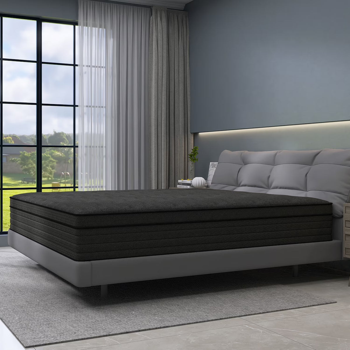 12 Inch Full Mattress,Hybrid Mattresses Medium Firm in a Box