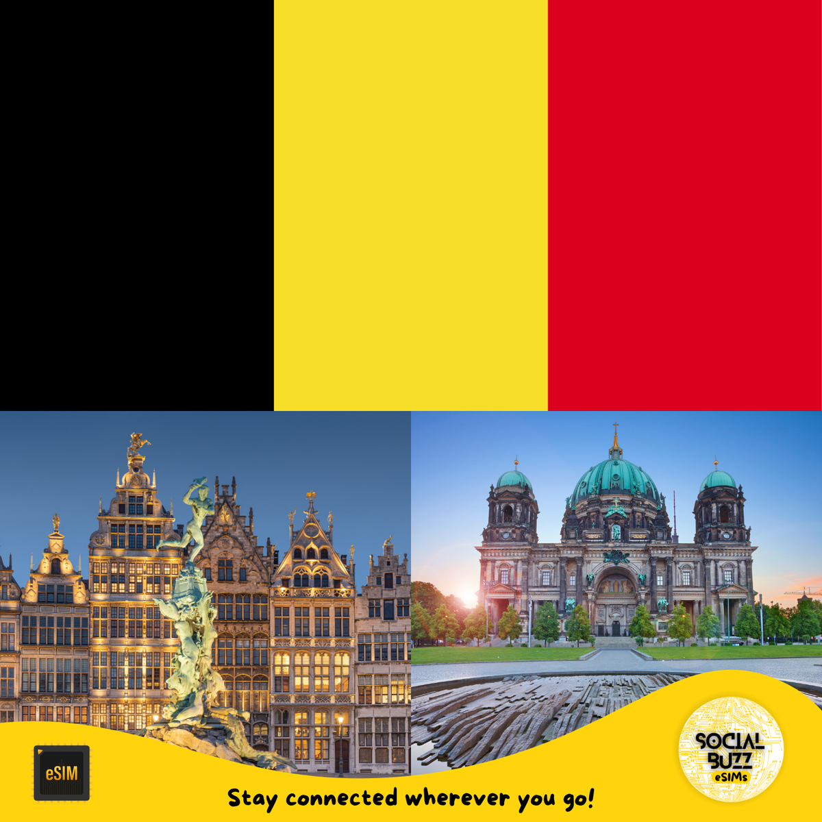 Belgium eSIM Internet Data Plan