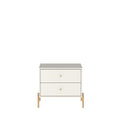Jasper - Nightstand With 2 Drawers - Off White
