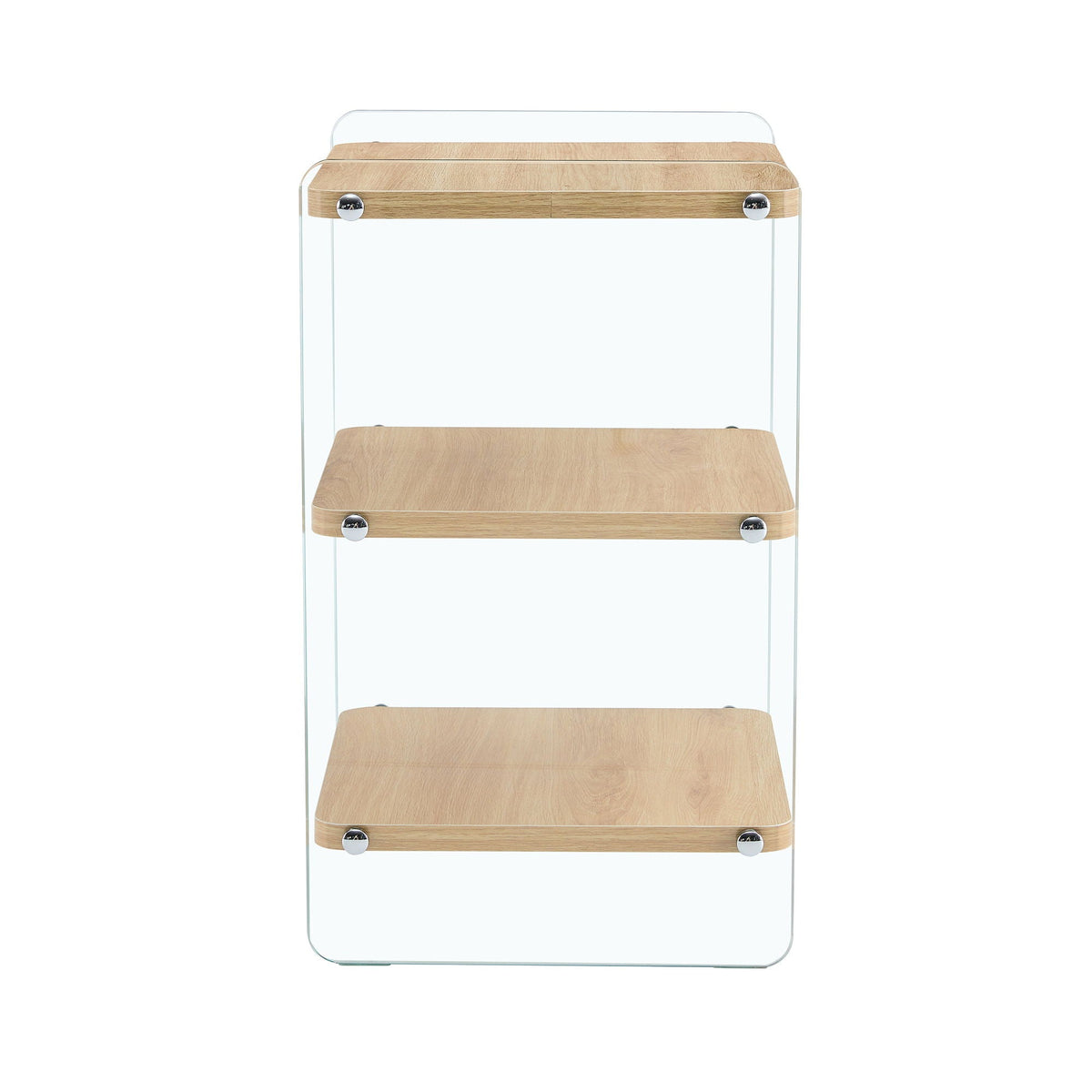 Modern 3 Layer Bedside Cabinet With Storage Function