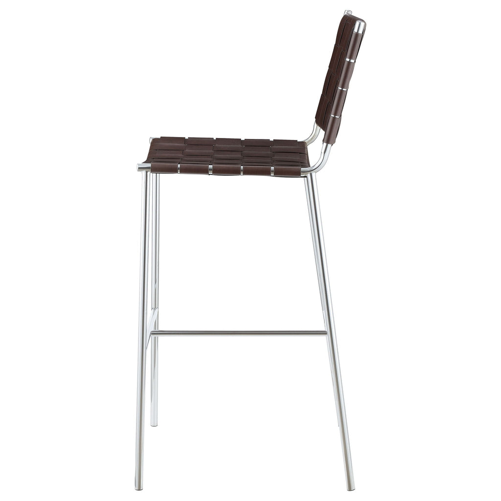 Langton - Upholstered Bar Chair - Brown