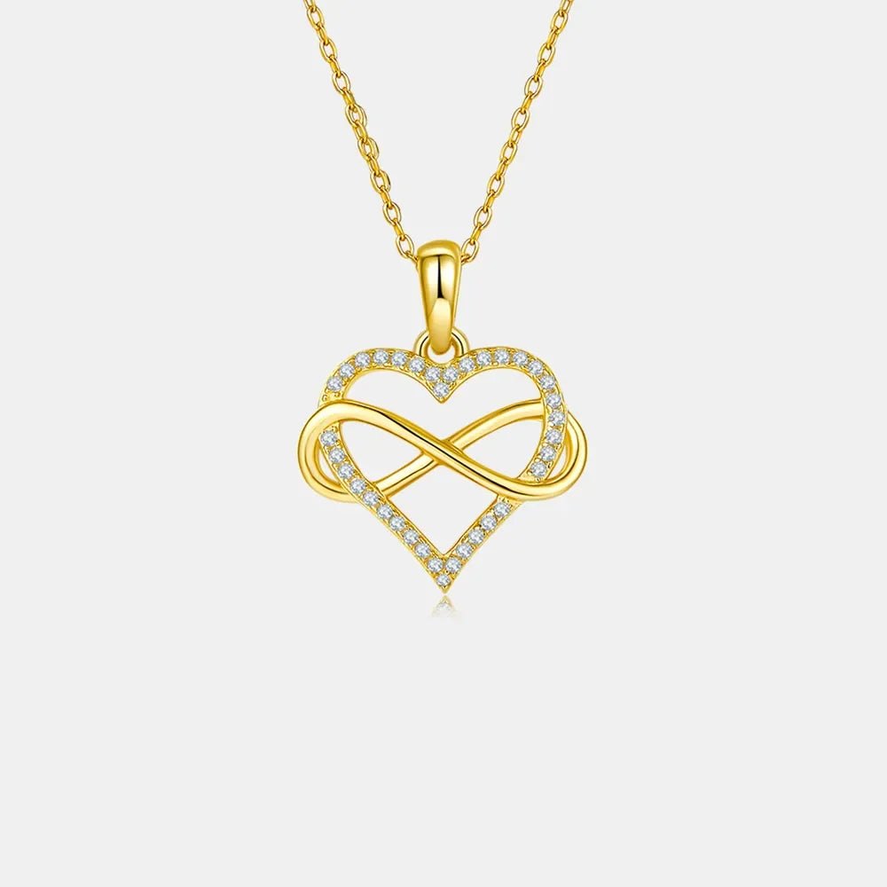 Sparkala™ 925 Sterling Silver Heart Shape Necklace