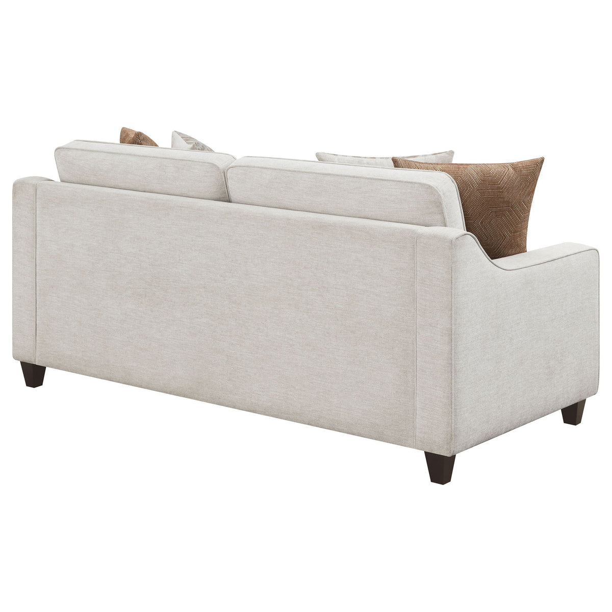 Mahaffey - Christine Upholstered Sloped Arm Sofa - Beige