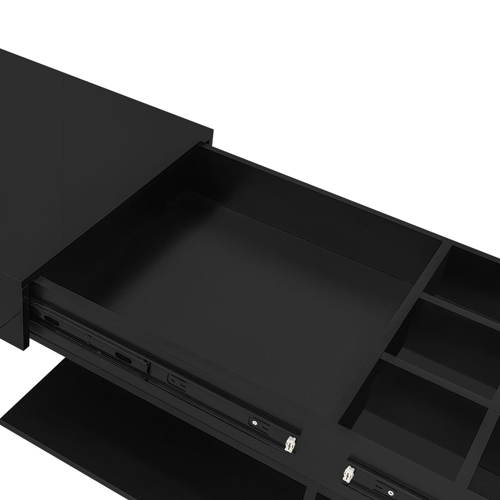 Multifunctional Adjustable Coffee Table With Hidden Storage Space For Living Room