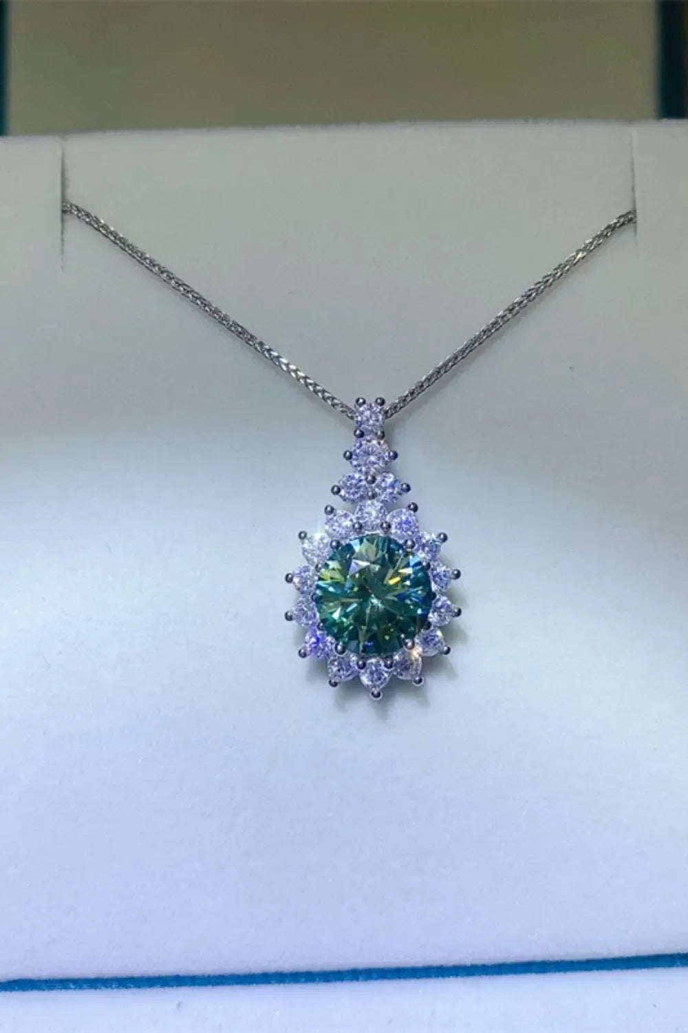 3 Carat Sparkala™ 925 Sterling Silver Pendant Necklace