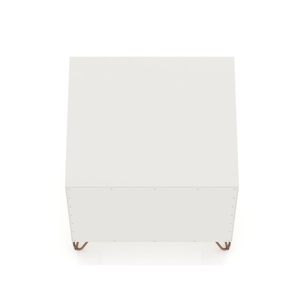 Rockefeller - Nightstand With 1 Drawer - White