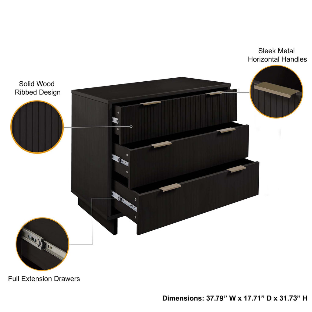 Granville - Dresser With 3 Drawers