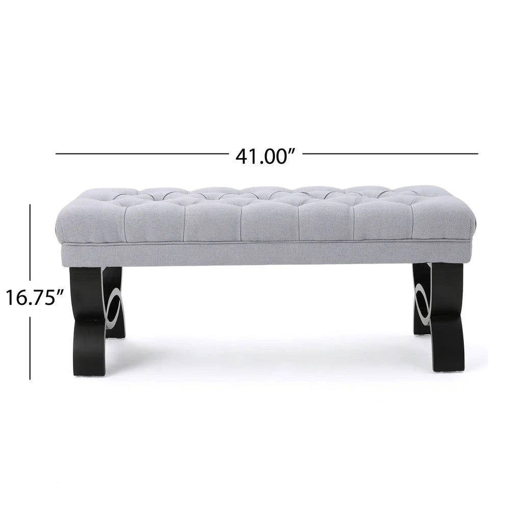 Hilton Ottoman Bench Classic Style