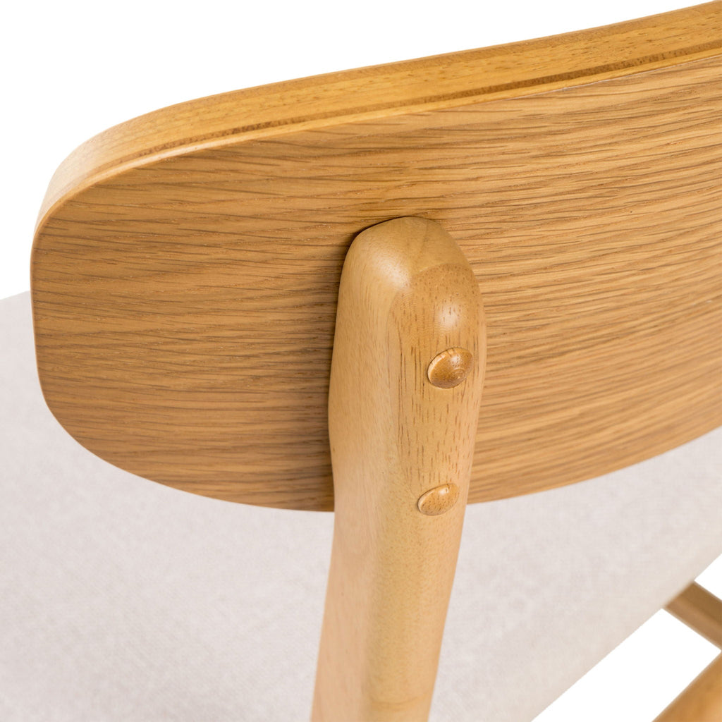 Dining Chairs With Cushioned Seat (Set of 2)