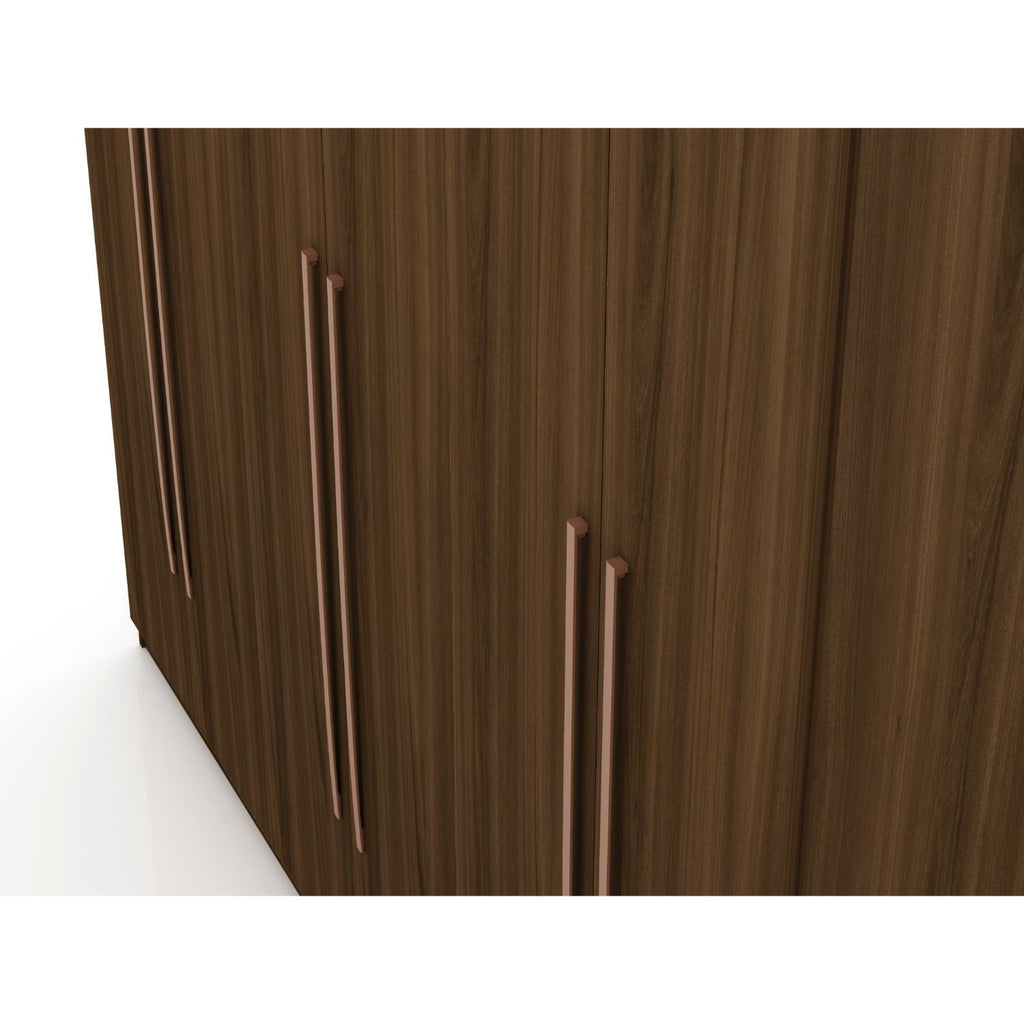 Gramercy - Free Standing Wardrobe Closet With Drawers And Shelves