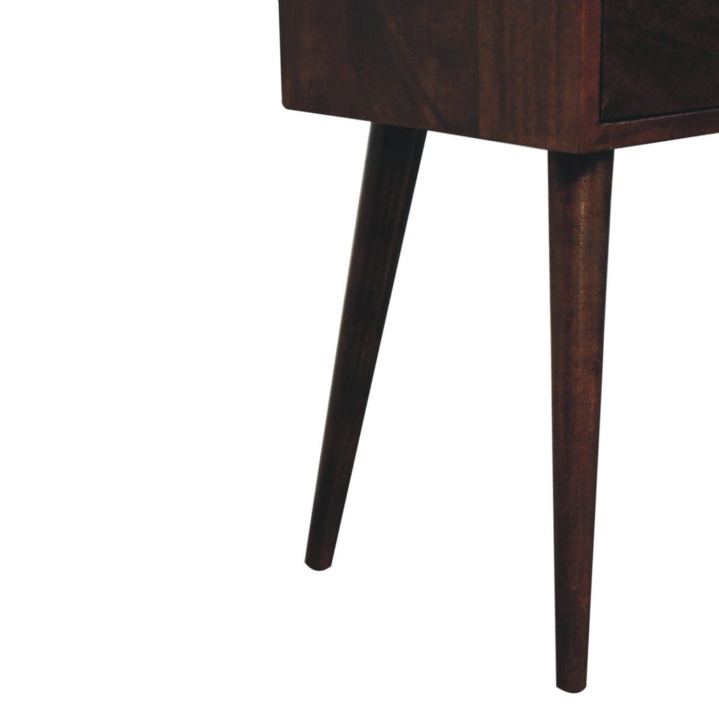 Solid Wood Mini Nightstand