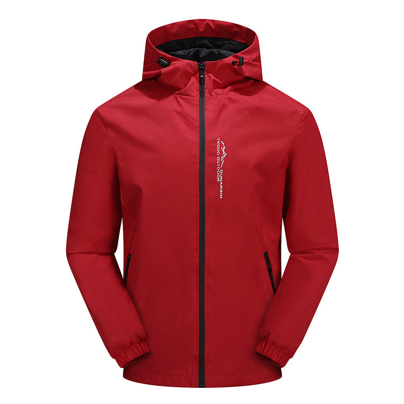 Fashion Casual Hooded Windproof Jacket