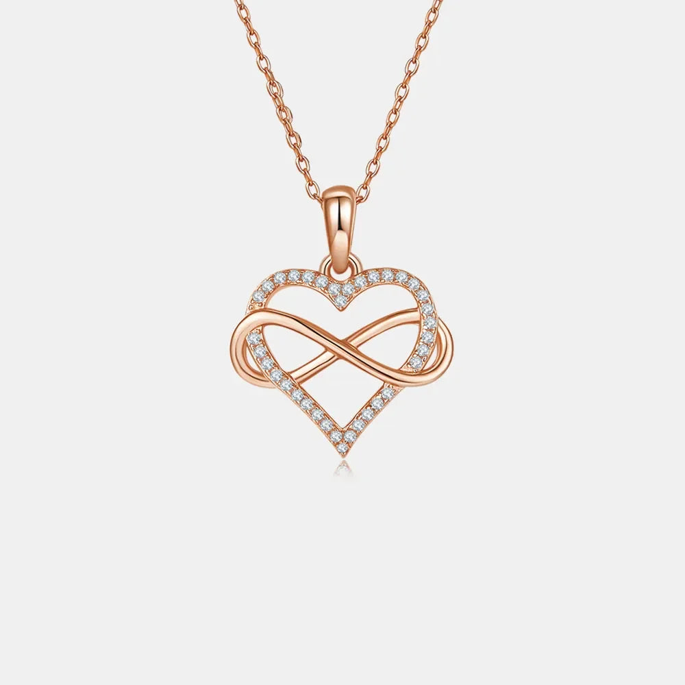 Sparkala™ 925 Sterling Silver Heart Shape Necklace