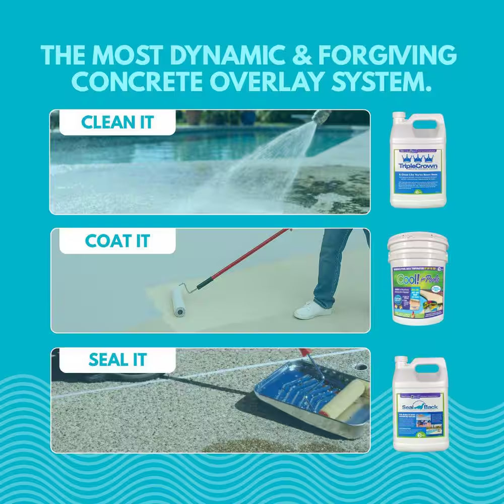 Tintable Cool Pool Deck Coating