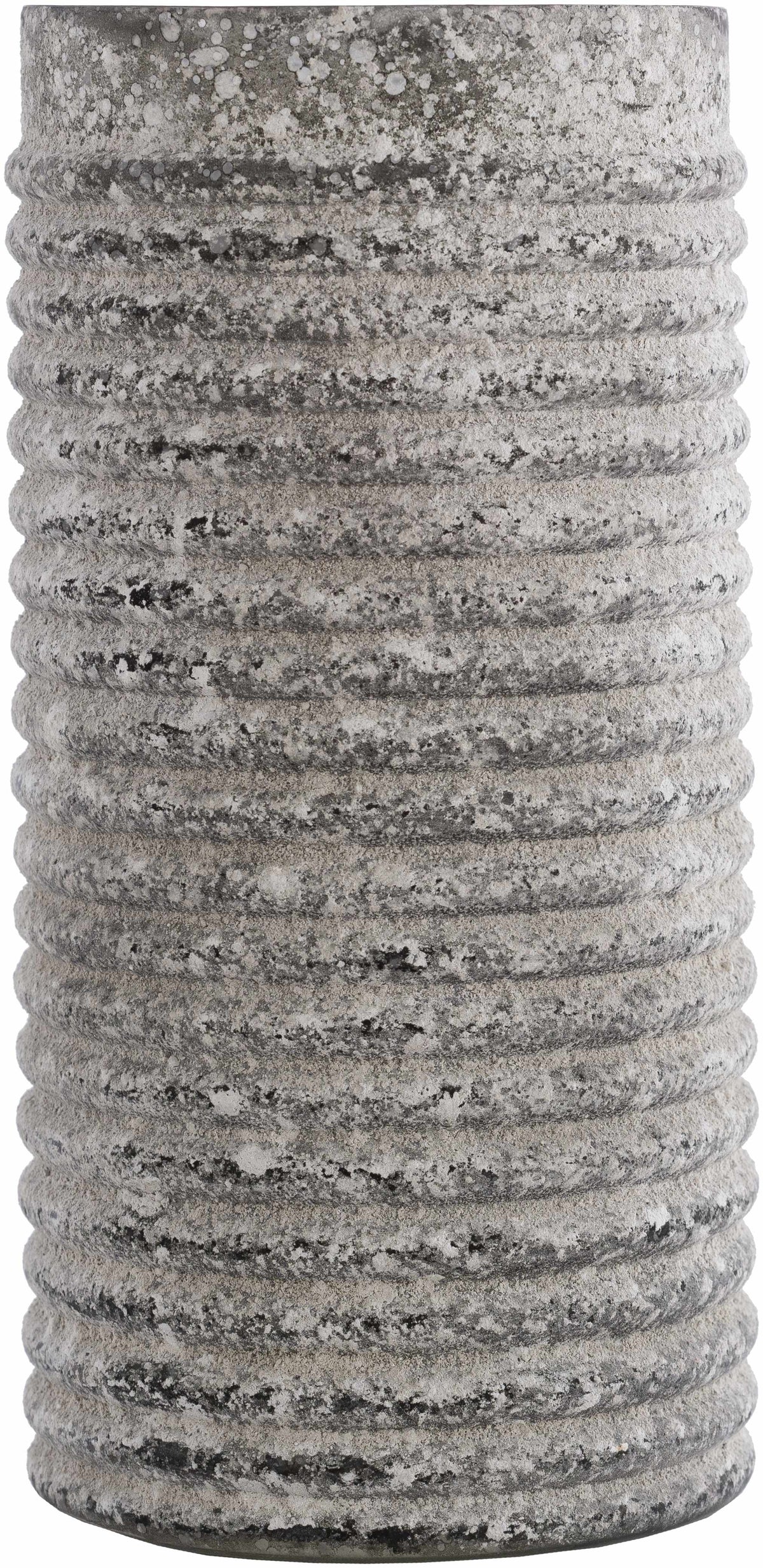 Polopina Gray Textured Cylindrical Decor - Clearance