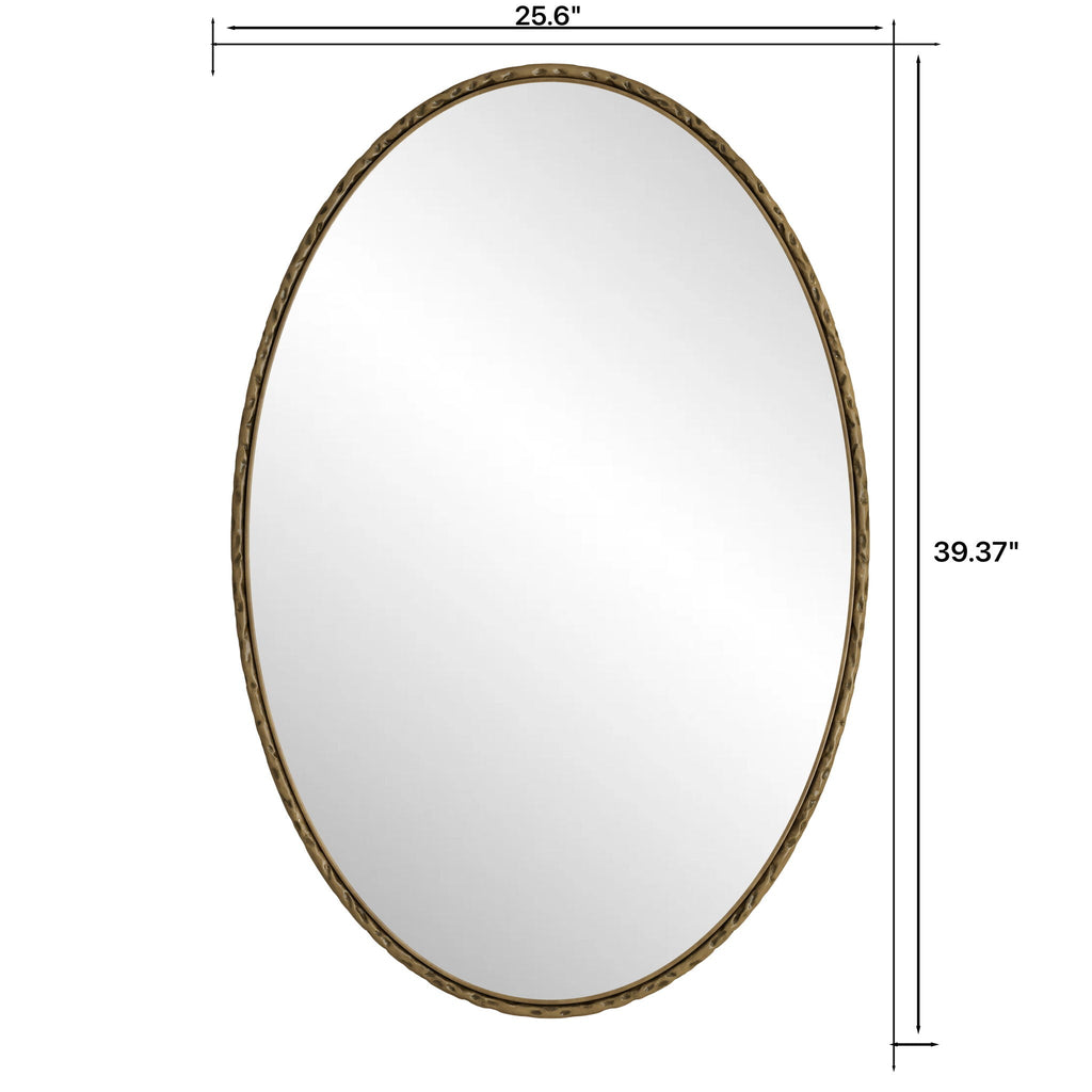 Art Oval Retro Mirror, Wall Hanging