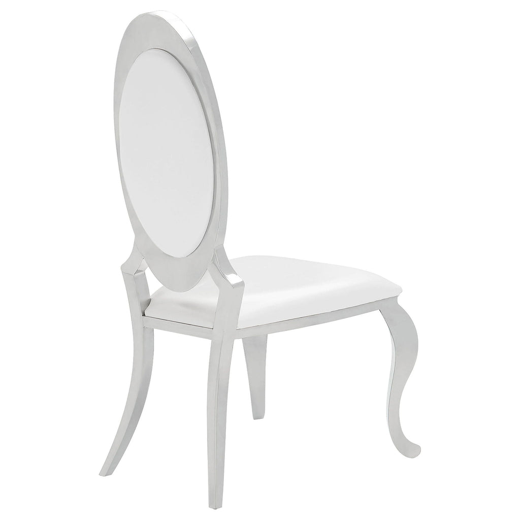 Chester - Upholstered Dining Side Chair (Set of 2) - Creamy White