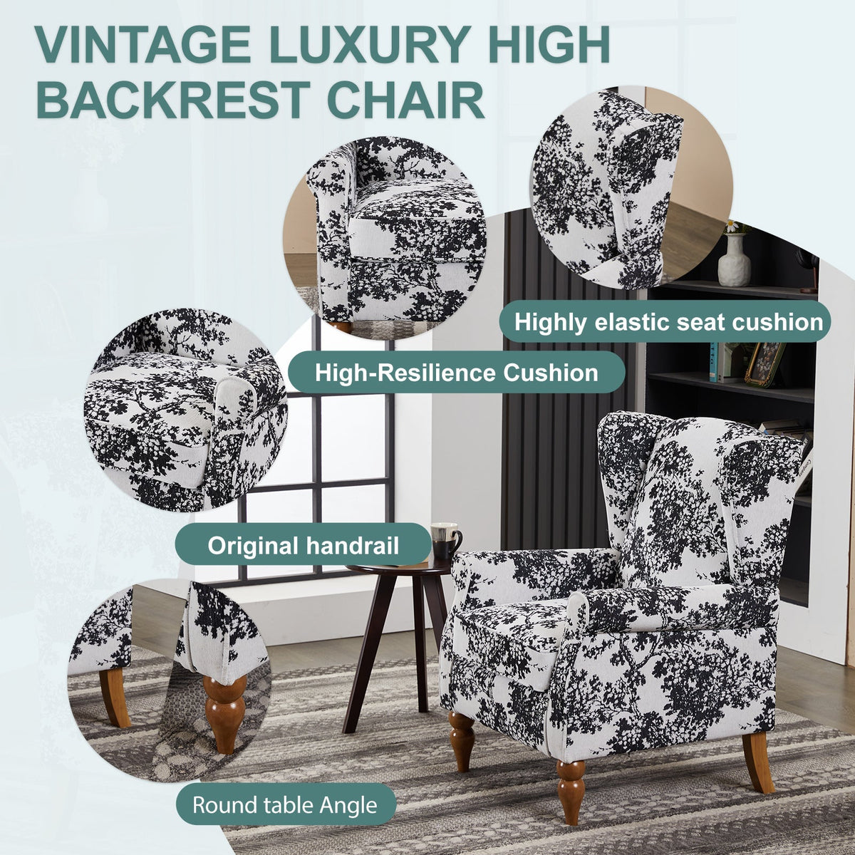 Coffee Table & Armchair Set