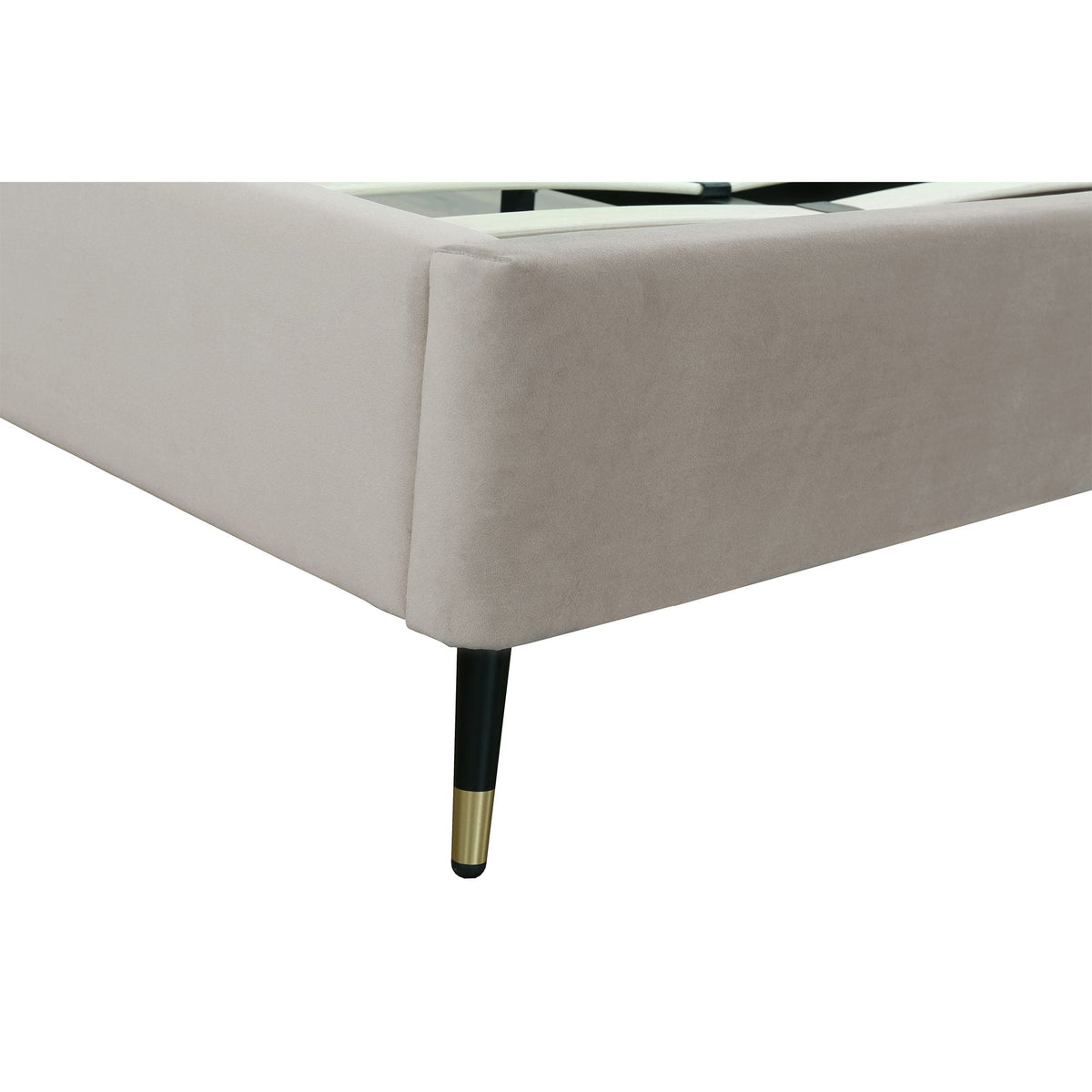 Crosby - Bed With Upholstered Headboard And Slats