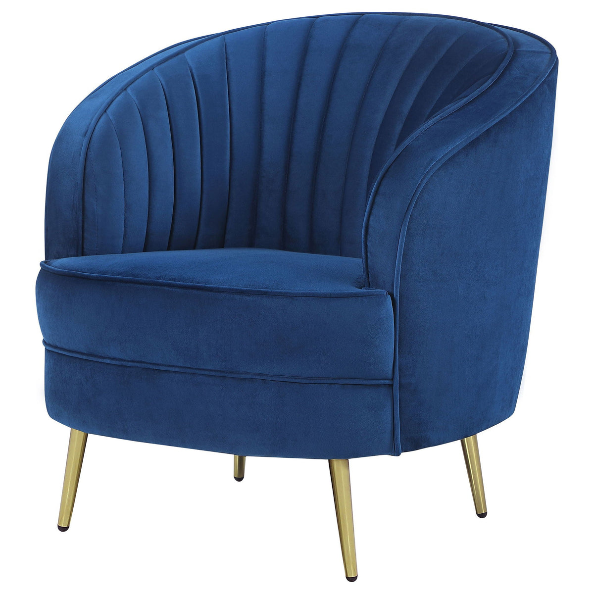 Tufted Upholstered Lounge Seating Chair