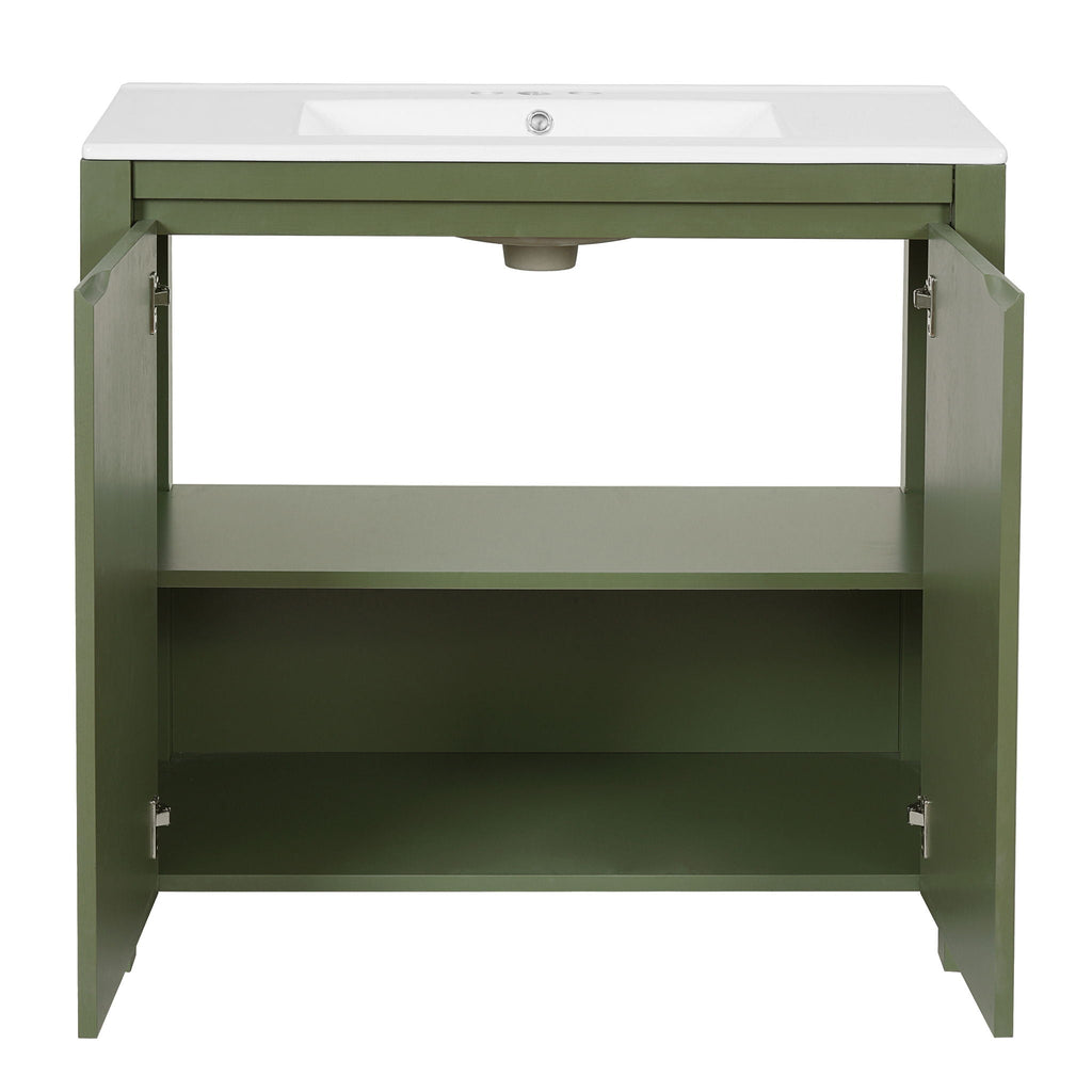 Bathroom Vanity Organizer With Sink, Combo Cabinet Set, Bathroom Storage Cabinet