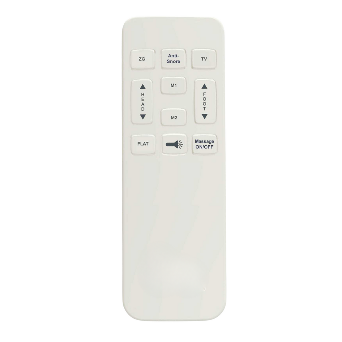 Twin XL Adjustable Bed Base with Massage and Position Adjustments