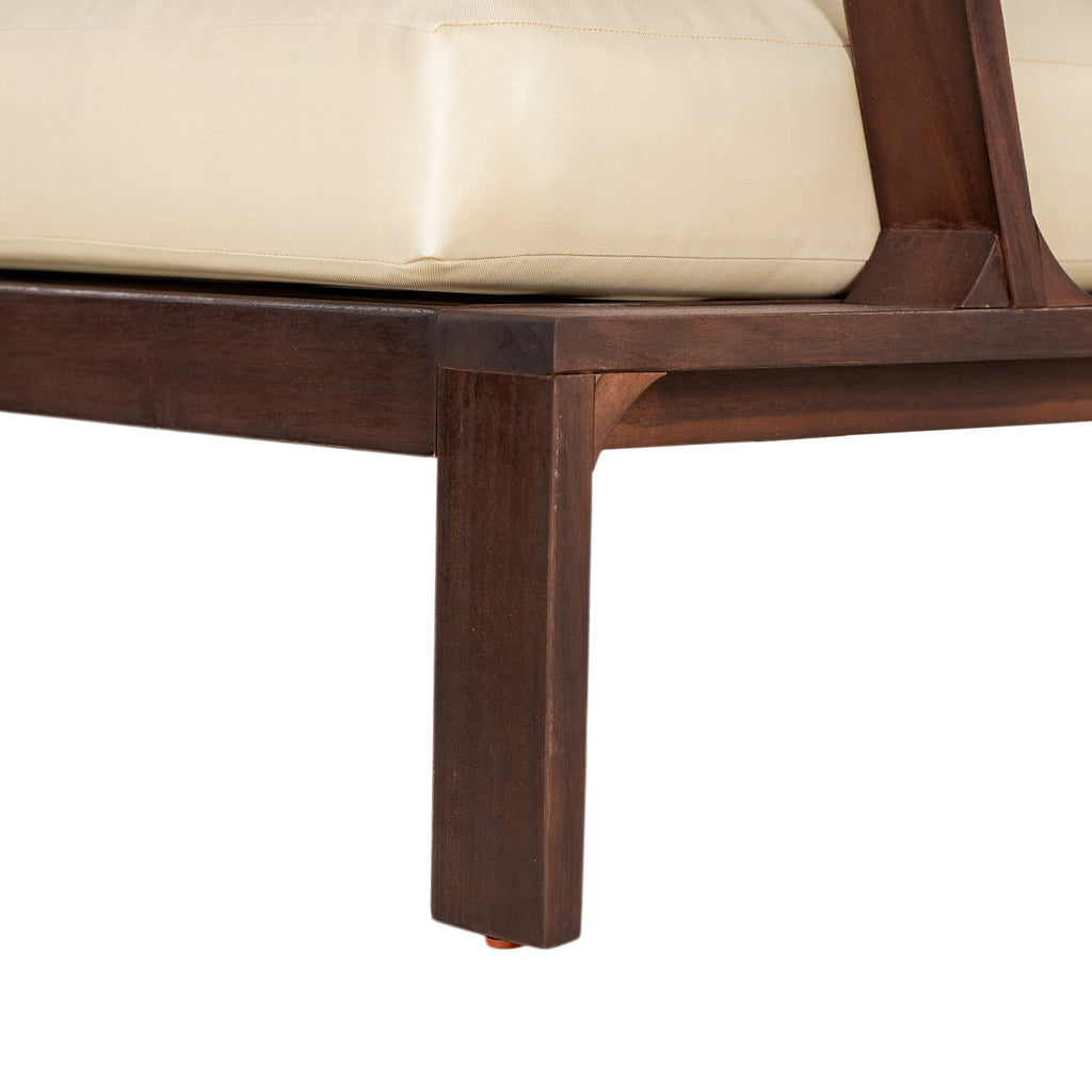 4 Pieces Outdoor Sofa Set with Cushions and Coffee Table