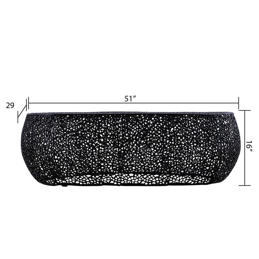 T3601 - Oval Coffee Table