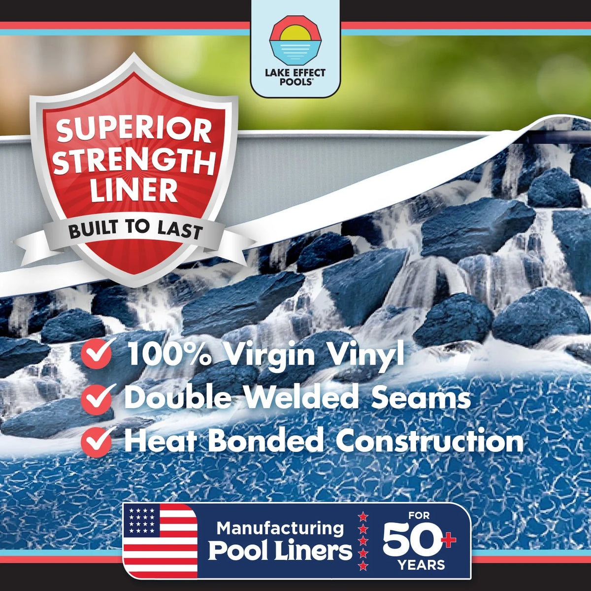 Meadows 27' round 52" Wall Above-Ground Swimming Pool, Full Start-Up Kit