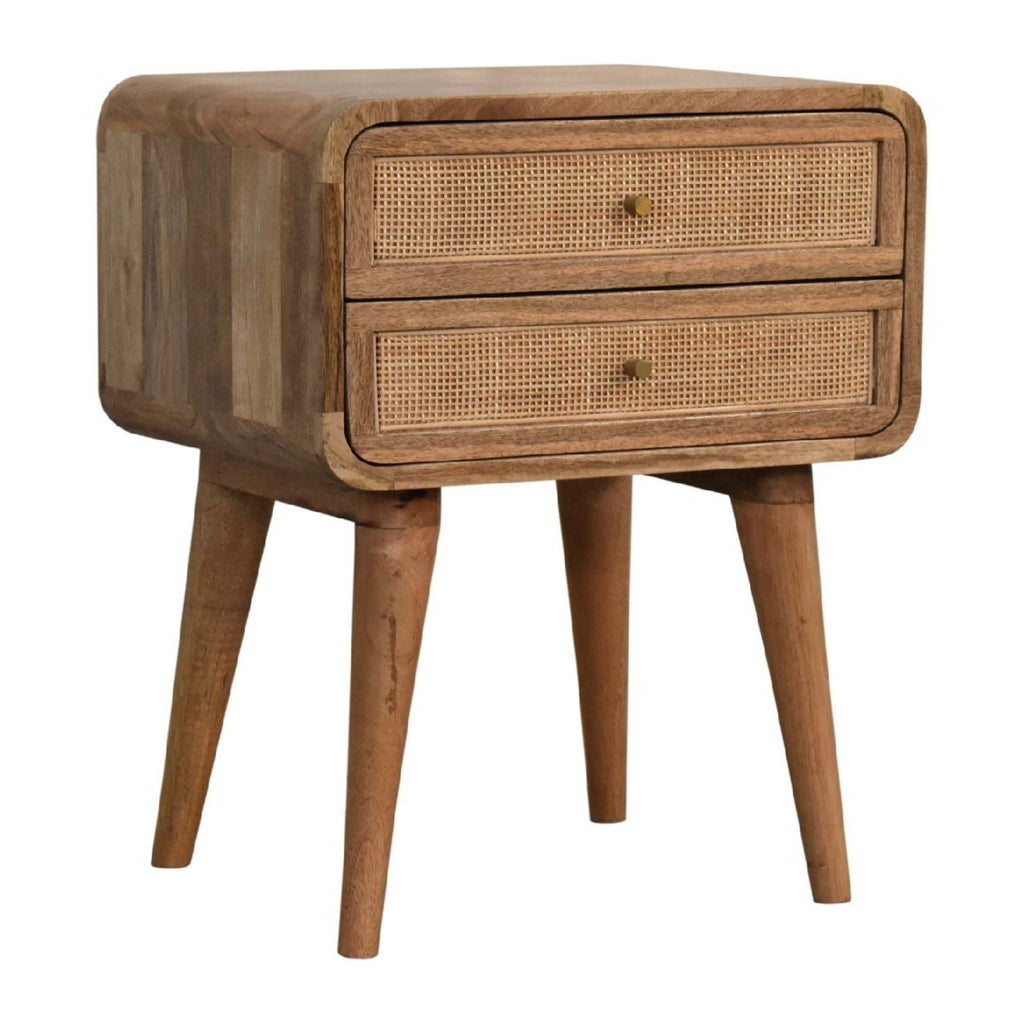 Close Knit 2 Drawer Nightstand - Oak