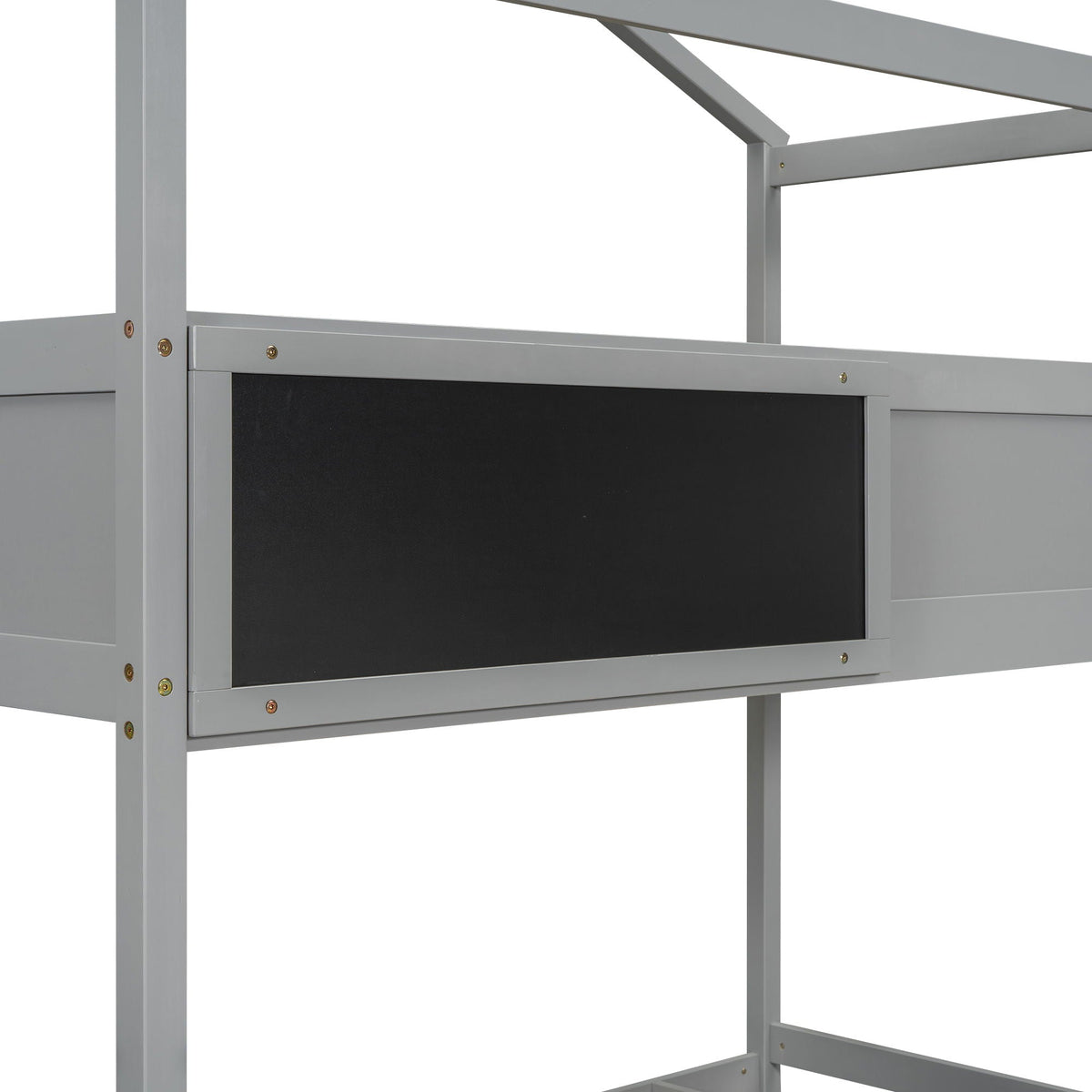 House Style Bunk Bed With Storage Staircase And board