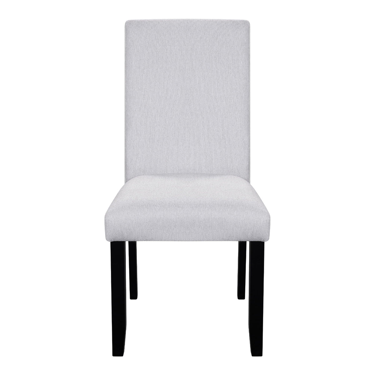 5 Piece Round Dining Table Set, Modern Dining Table And 4 Upholstered Chairs For Dining Room
