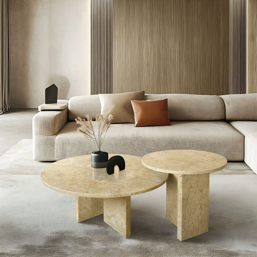 Elegant Coffee Duo Table Set