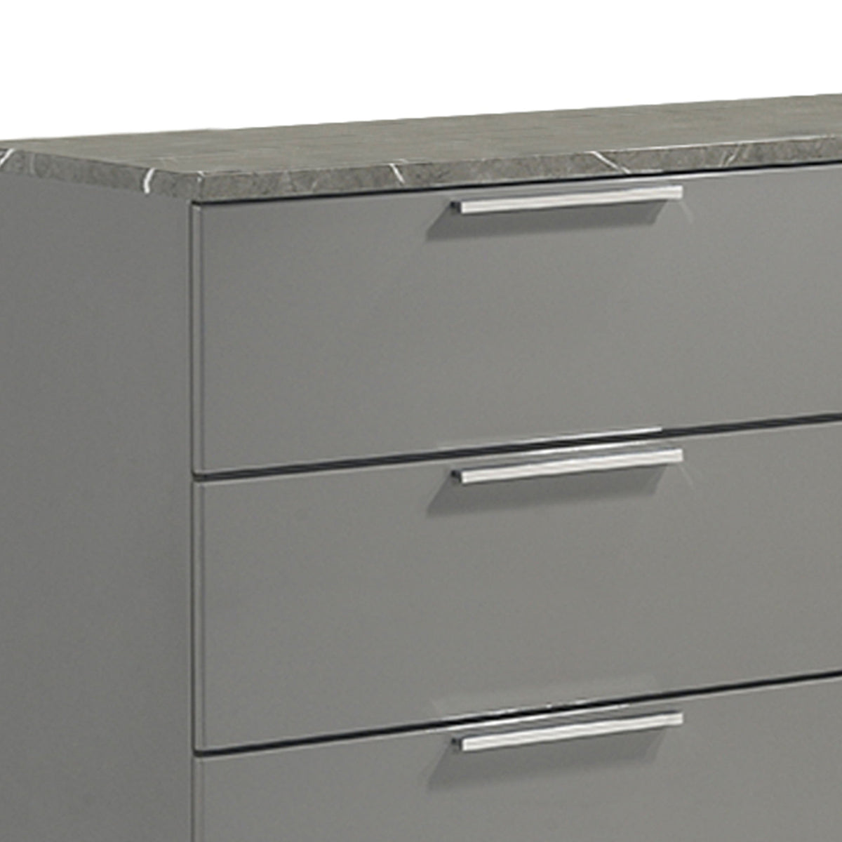 Elara - Dresser With Spacious Drawers - Gray