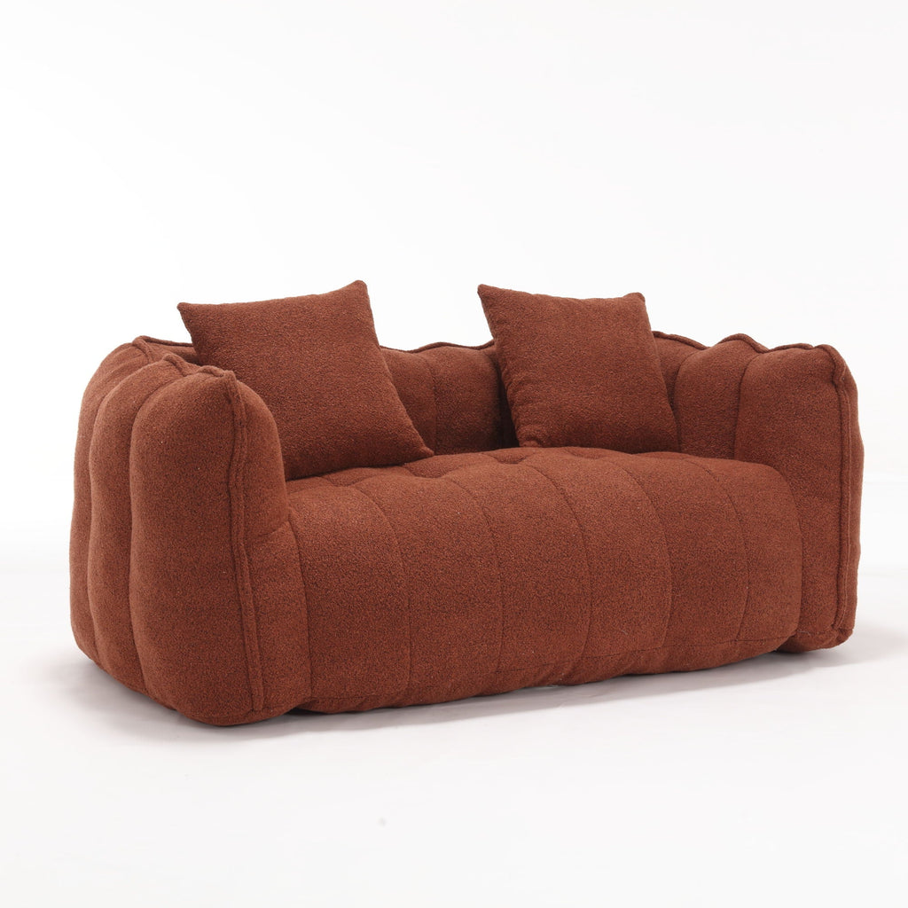 Cozy Beanbag Chair With High Resilience Foam Core For 2