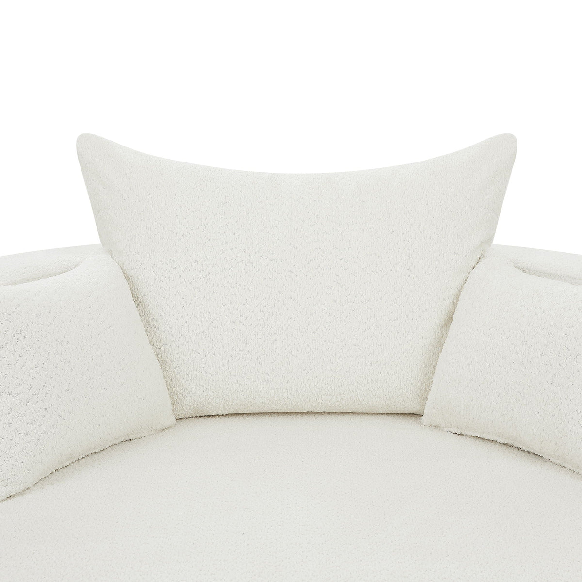 360° Swivel Chair Accent Barrel Chair With Removable Pillows
