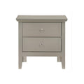 English Dovetailed Drawers Nightstand
